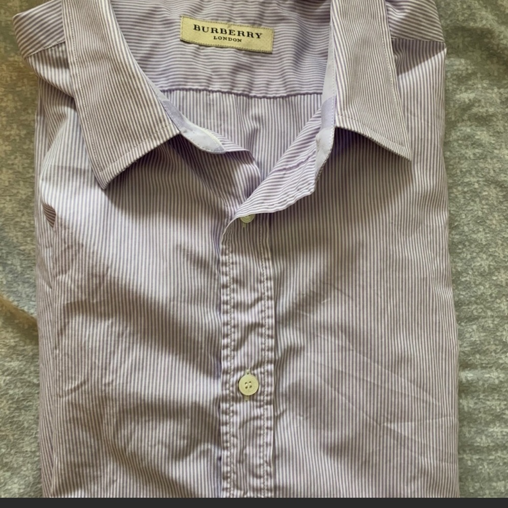 Burberry Button Down Nova Check